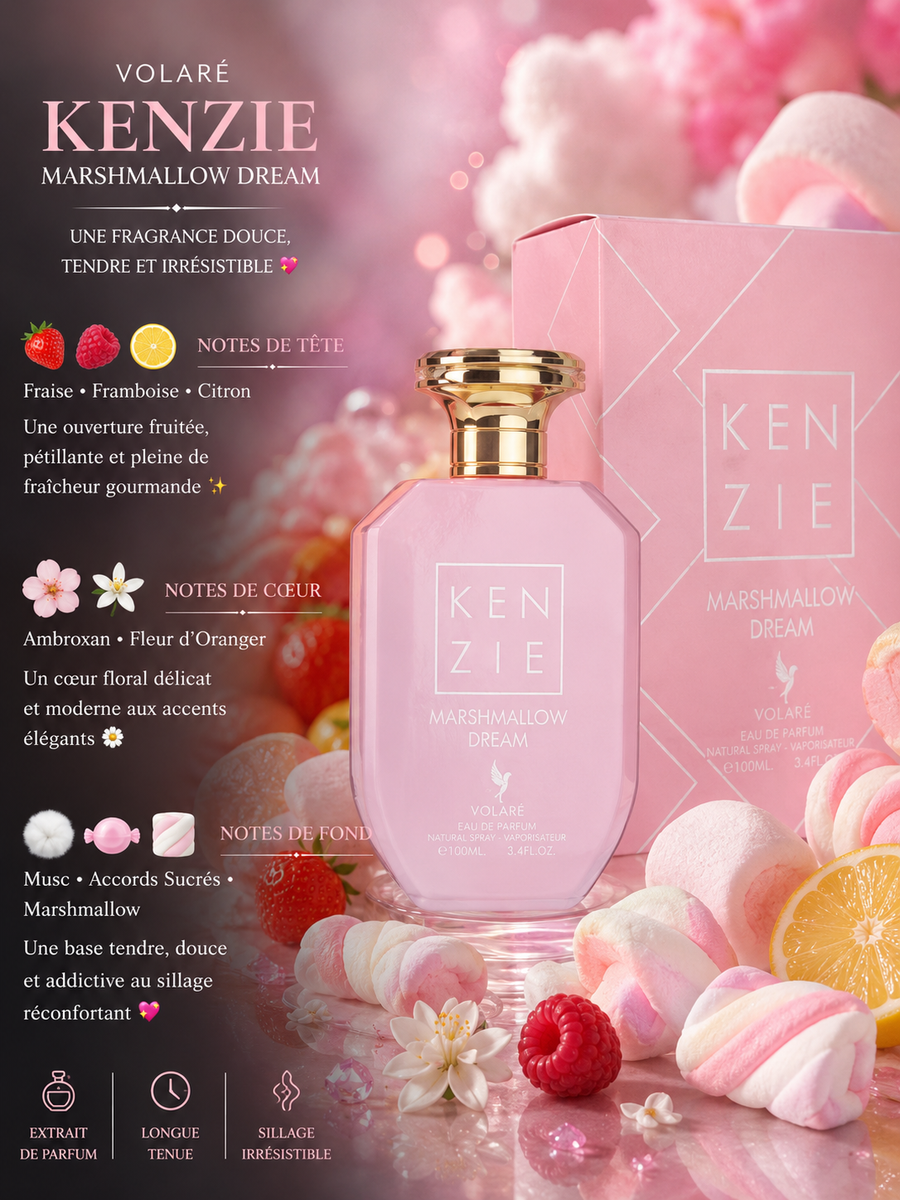 VOLARÉ KENZIE MARSHMALLOW DREAM 100ml - Eau de Parfum