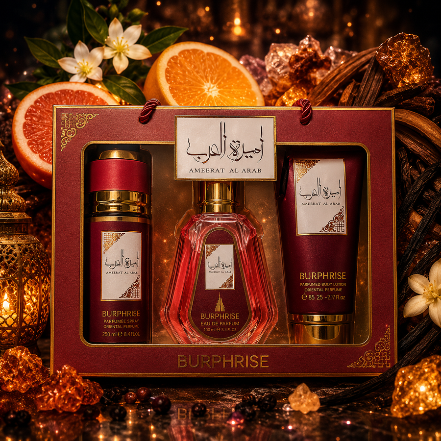 AMEERAT AL ARAB COFFRET - Parfum Oriental Floral