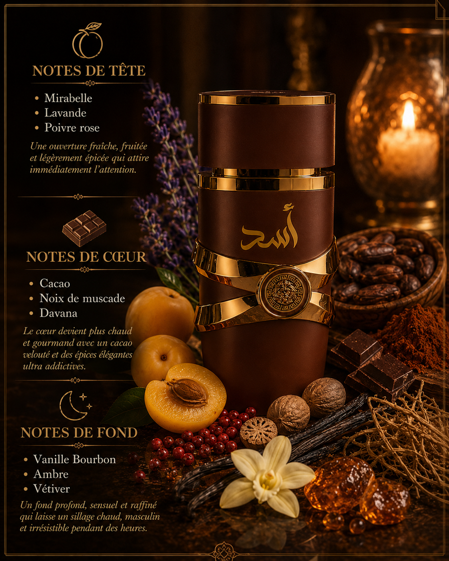 LATTAFA - ASAD BOURBON 50ml - eau de parfum - Pour Homme